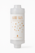 SAME SKIN- suihkusuodatin poistaa vedestä klooria ja metallijäämiä. Tuoksuna Juicy Mandarin.